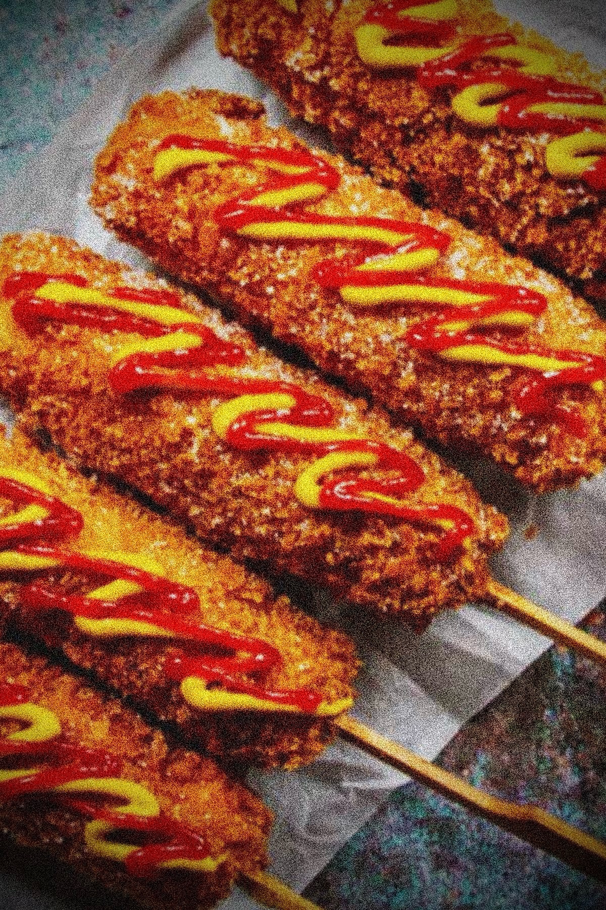 Korean corn dogs